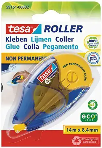 Kleberoller Tesa ablösbar nachfüllbar 14m x 8,4mm, 59161-00002-06