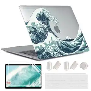 Mushui Hülle für MacBook Air M1 4 in 1 – Kompatibel mit verschiedenen Modellen