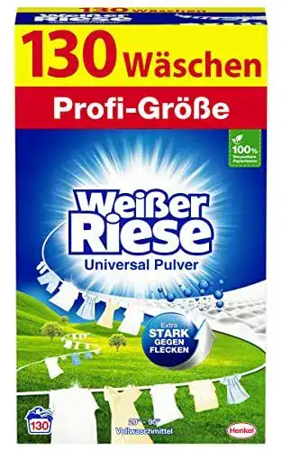 Vollwaschmittel Weißer Riese Universal Pulver 1er Pack