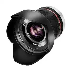 Samyang 12mm F2.0 APS-C Objektiv für Fuji X schwarz