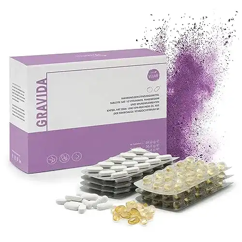 Schwangerschaftsvitamine MediVital Gravida Folsäure 800 µg