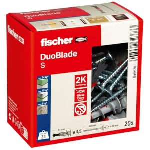 Hohlraumdübel Fischer DuoBlade S für Gipskarton und Gipsfaserplatten