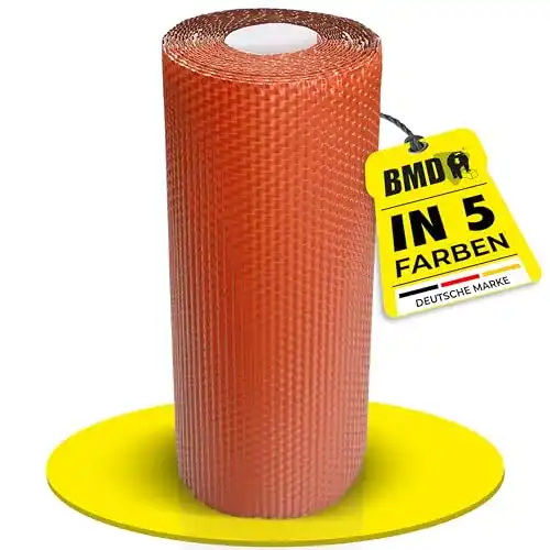 Kaminanschlussband BMD 3D in Ziegelrot RAL 8004, 300 mm x 5 m