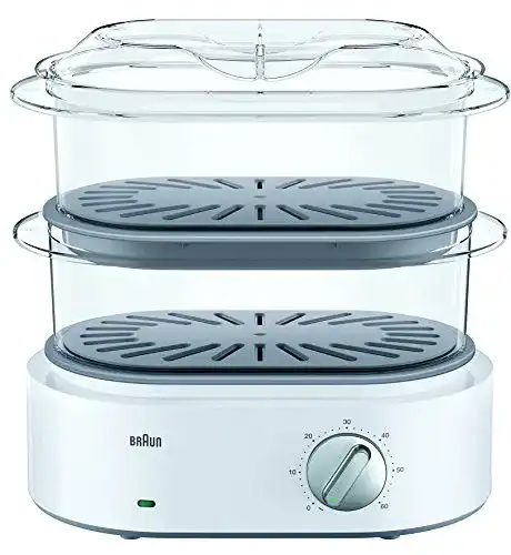 Dampfgarer Braun FS 5100 Identity Collection in Weiß