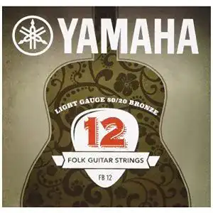 Yamaha FB 12 Westerngitarrensaiten 80/20 Bronze – Super Light