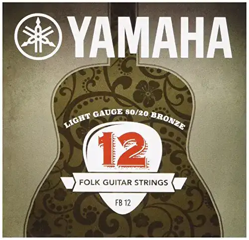 Yamaha FB 12 Westerngitarrensaiten 80/20 Bronze – Super Light