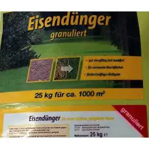 Eisendünger granuliert 25 kg für gesunde Pflanzen