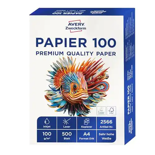 Druckerpapier AVERY Zweckform 2566 für Drucker und Kopierer