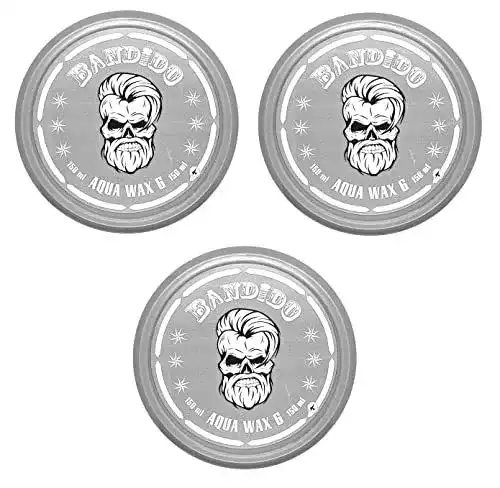 Bandido Gray Hair Wax Maximum Hold im 3er Set
