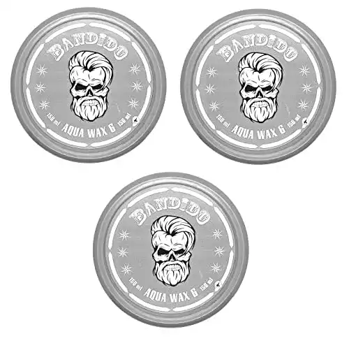 Bandido Gray Hair Wax Maximum Hold im 3er Set