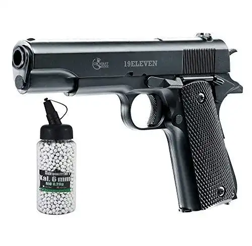 Softair G8DS Set Combat Zone 19Eleven Vollmetall 0,5 Joule