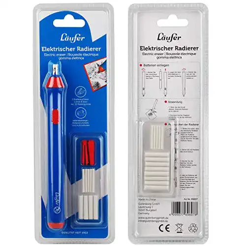 Elektrischer Radiergummi Läufer 69607, batteriebetrieben