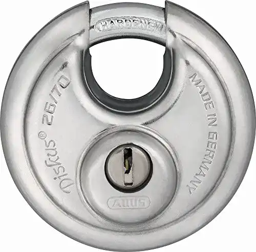 Abus Diskusschloss 82337 26WY/70 m mit 4 Schlüsseln