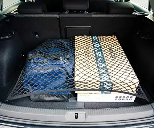 Gepäcknetz Vicera Kofferraumnetz 70×60 cm für Autos und Wohnmobile
