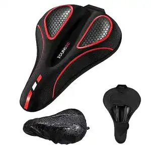Gel-Sattelbezug Youngdo für Fahrradsattel, ergonomische Polsterung