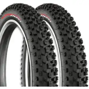 Fatbike Reifen Fincci 26 x 4.0 Zoll – Paar Faltbare Fahrradreifen