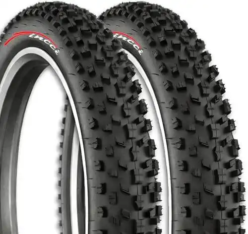 Fatbike Reifen Fincci 26 x 4.0 Zoll – Paar Faltbare Fahrradreifen