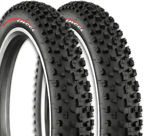 Fatbike Reifen Fincci 26 x 4.0 Zoll – Paar Faltbare Fahrradreifen
