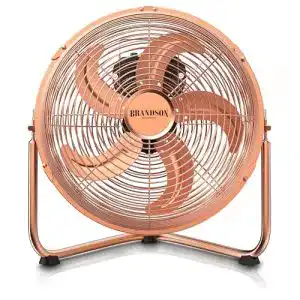 Bodenventilatoren Brandson – Retro Windmaschine in Kupfer