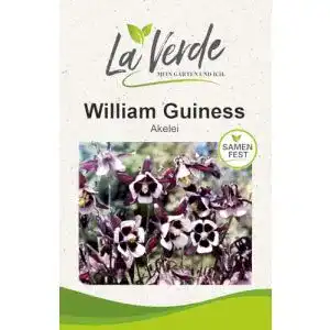 Akelei-Samen William Guiness für Blumenbeete und Rabatten
