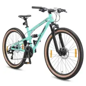 Bikestar Mountainbike Aluminium Fully mit Shimano 21 Gang Schaltung