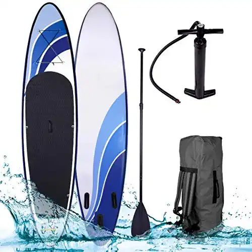 Brast SUP Board – Aufblasbares Stand Up Paddle Set mit Zubehör