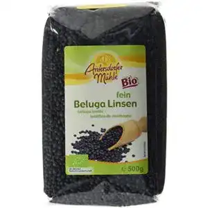 Antersdorfer Mühle Beluga Linsen, 6 x 500 g Packung