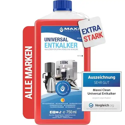 Maxxi Clean Entkalker Universell für Kaffeemaschinen und Haushaltsgeräte
