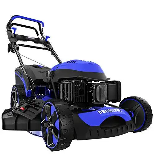 Benzinrasenmäher Denqbar DQ-R51EV mit Antrieb und E-Start
