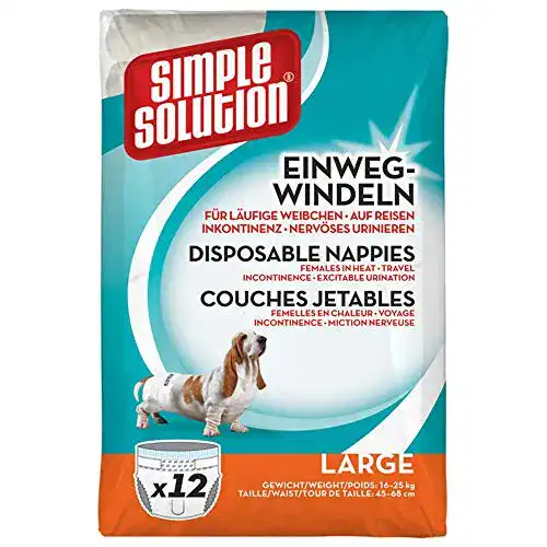 Hundewindeln Simple Solution für Hunde der Größe L
