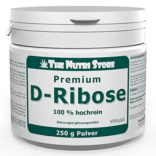 Ribose Pulver 250 g von The Nutri Store – 100% rein