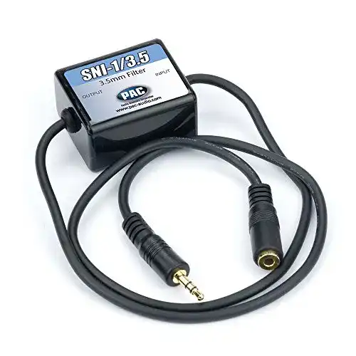 Entstörfilter für Autoradios Pac SNI-1/3.5 mit 3,5mm Klinke