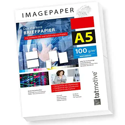 Druckerpapier 100g TATMOTIVE Imagepaper DIN A5, 500 Blatt