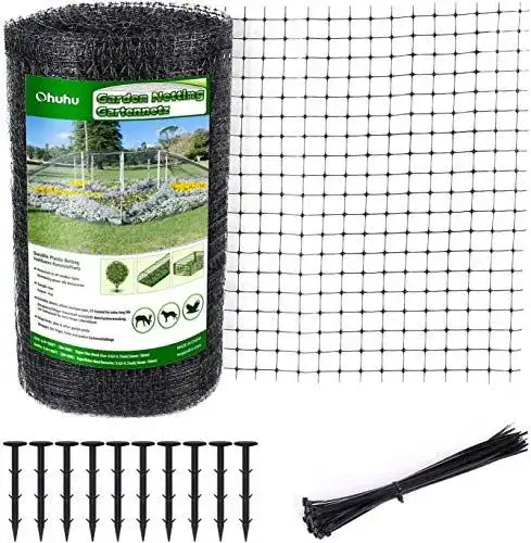 Vogelschutznetz Ohuhu 2m x 30m für Garten und Obstbäume