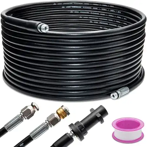 Rohrreinigungsschlauch Set stōbfix 15m für Kärcher K2 bis K7