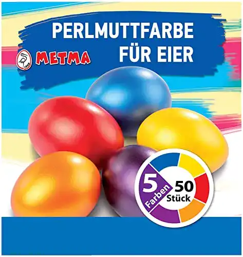 Eierfarben Metma B038 – Set mit 5 Farben für Ostereier