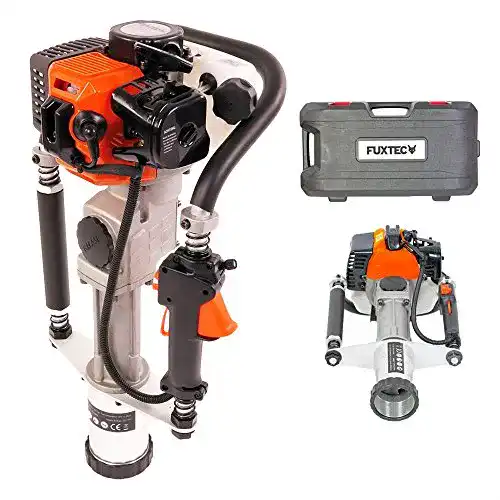Pfahlramme Fuxtec Benzin FX-PR165 mit 32,7 cm³ Motor und 2 Halterungen