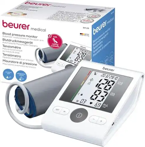 Beurer BM 28 Oberarm-Blutdruckmessgerät für präzise Messungen