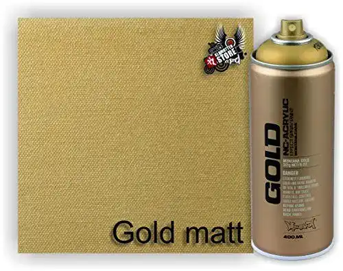 Goldspray Montana Cans Sprühdose 400ml in Gold Matt