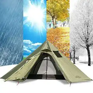 Tipi Zelt für 1-2 Personen, wasserdichtes Outdoor Zelt