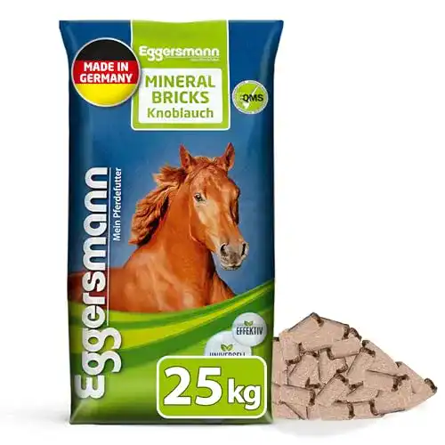 Mineralfutter für Pferde mit Knoblauch von Eggersmann