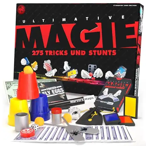 Zauberkasten von Marvin’s Magic mit 275 Zaubertricks für Kinder