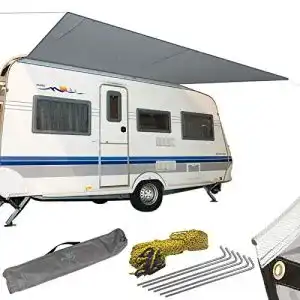 Bo-Camp Wohnwagen-Markise Sonnensegel XL 4,6 x 2,4 m