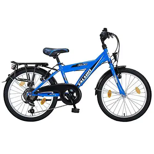 Talson 20 Zoll Kinderfahrrad mit 6-Gang Schaltung und Alufelgen