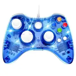 Pawhits Wired Controller für Xbox 360 – USB Gamepad mit Vibration