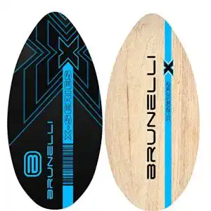 Skimboard Brunelli Holz Surfbrett 99 cm für Wellenreiten