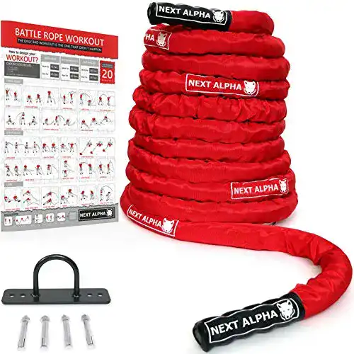 Battle Rope Next Alpha Battle Rope 38mm/50mm in 9m/12m/15m