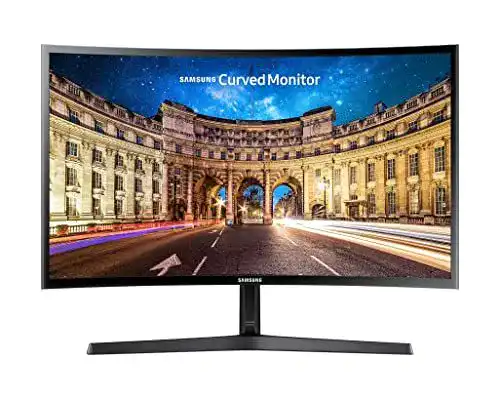 24 Zoll Samsung Curved Monitor C24F396FHR mit VA-Panel