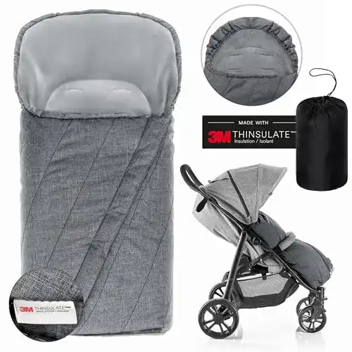 Baby Fußsack Zamboo Winter Fußsack 3M für Kinderwagen