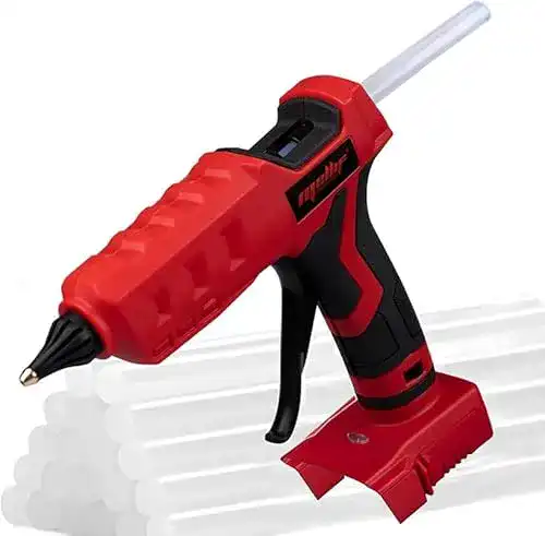 Akku-Heißklebepistole Mellif 100 W für kabelloses Arbeiten